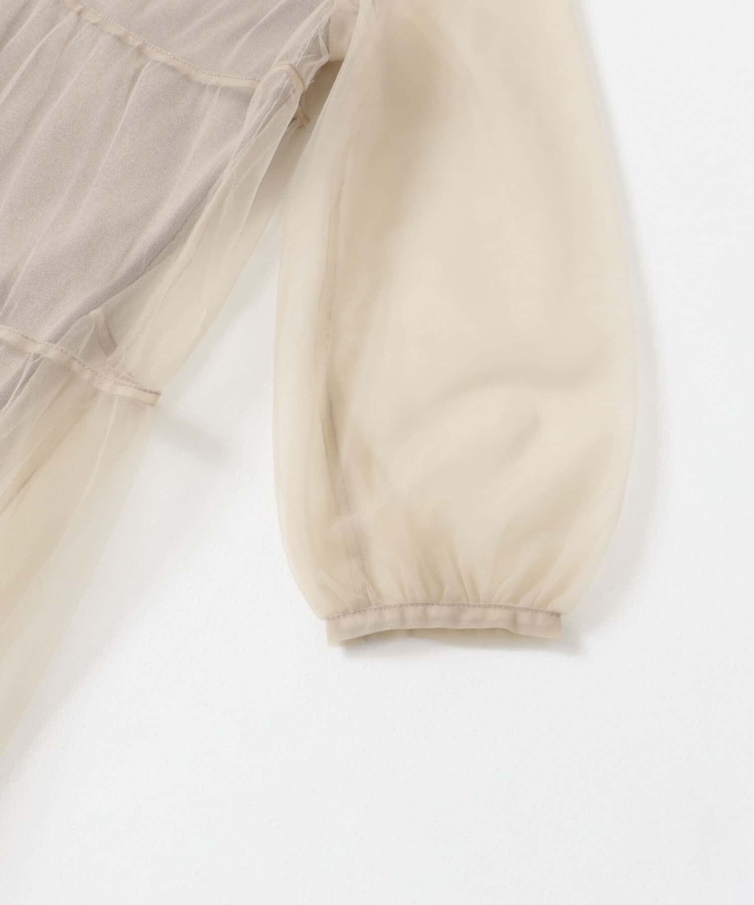 URBAN RESEARCH ROSSO「TORRAZZO DONNA　ニット&times;オーガンジーリバーシブルワンピース」|ワンピース|