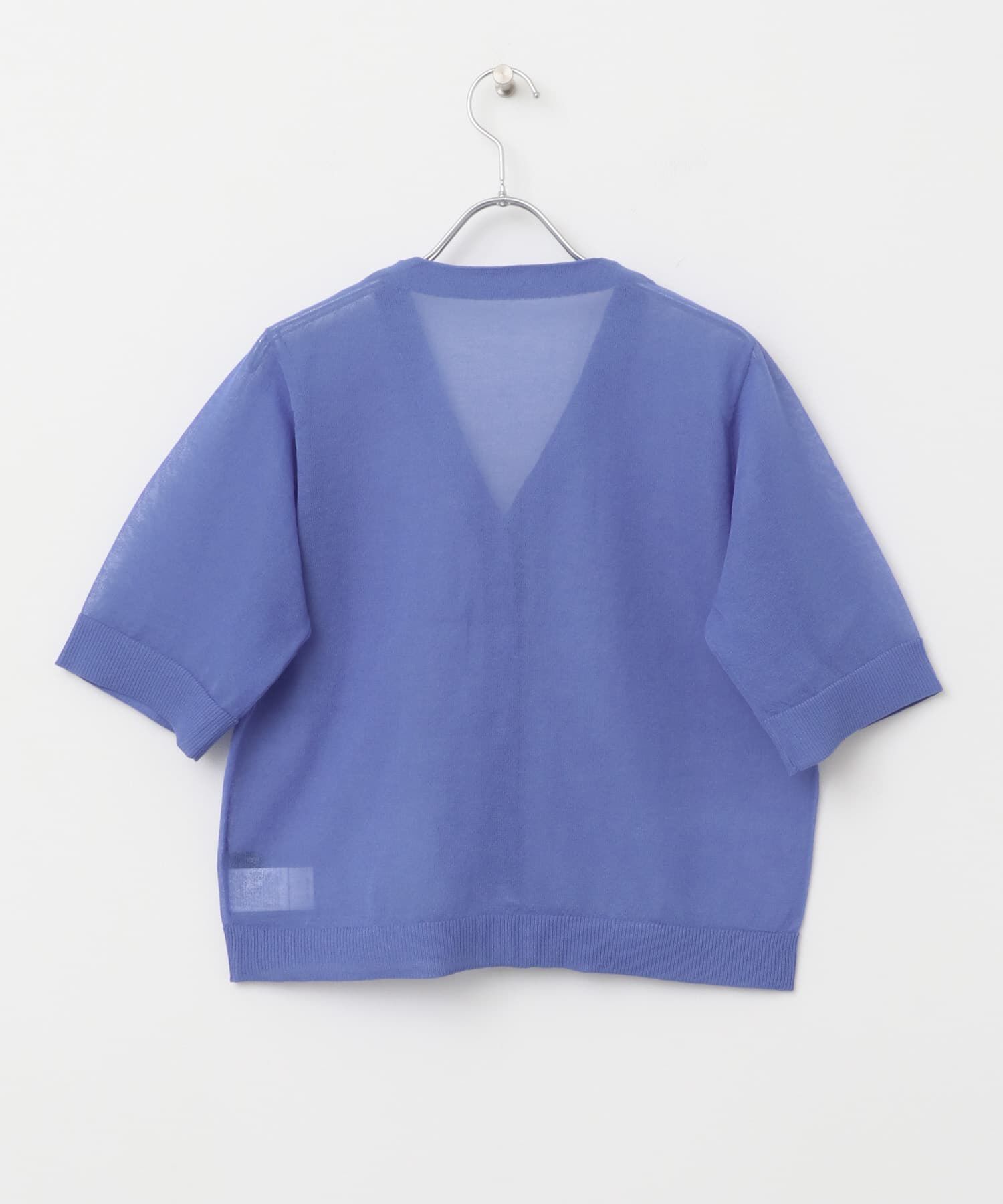 URBAN RESEARCH ROSSO「デザインボタンシアーカーディガン」|カーディガン|