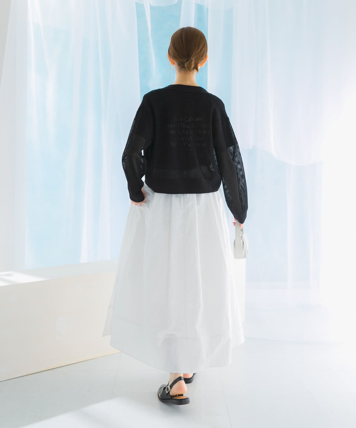 URBAN RESEARCH ROSSO「メッシュラメショートカーディガン」|カーディガン|