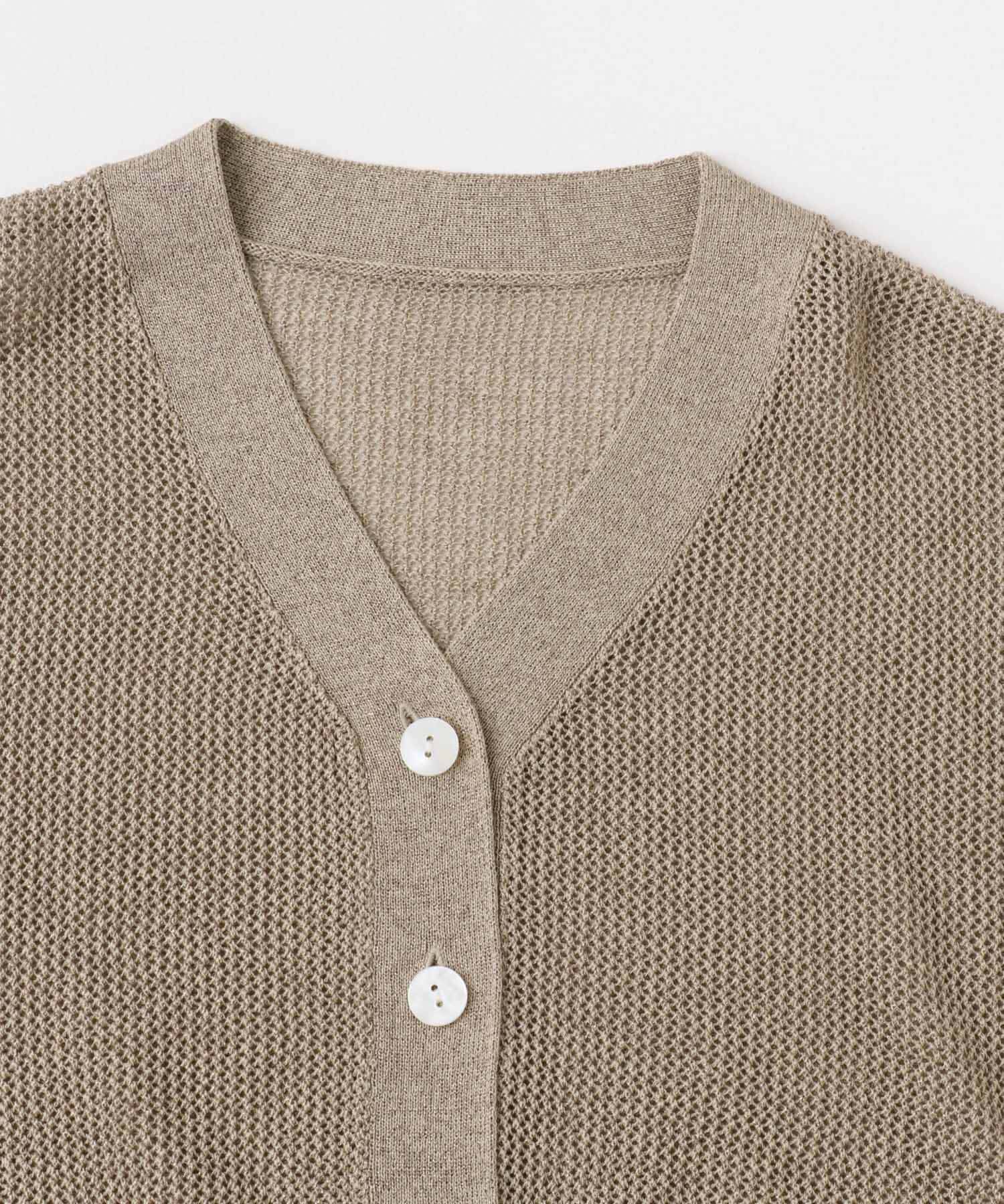 URBAN RESEARCH ROSSO「メッシュラメショートカーディガン」|カーディガン|