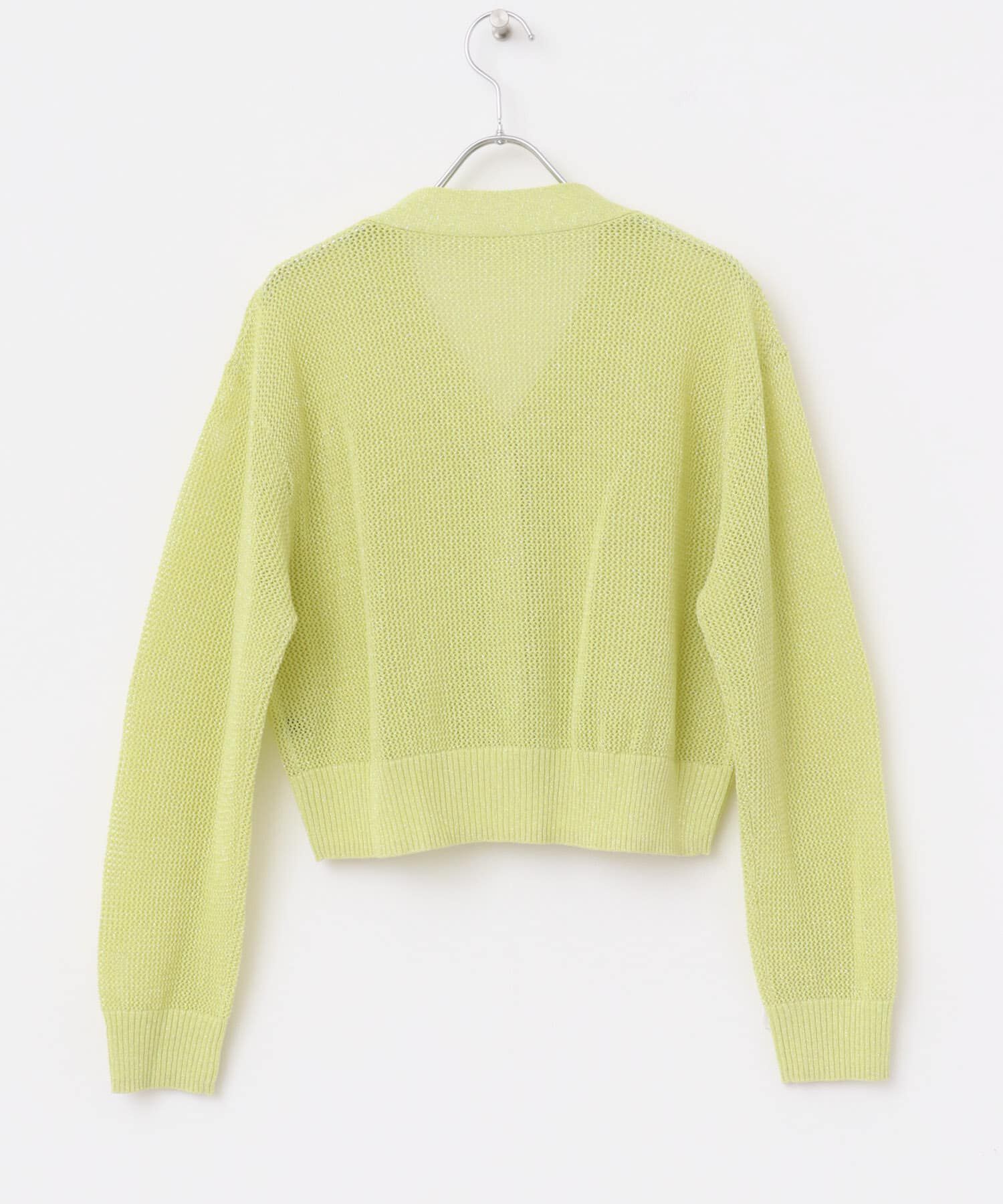 URBAN RESEARCH ROSSO「メッシュラメショートカーディガン」|カーディガン|