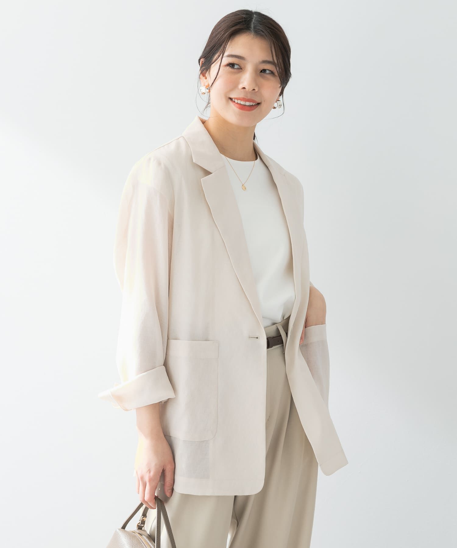 URBAN RESEARCH ROSSO「F by ROSSO　シアーシャツジャケット」|その他|