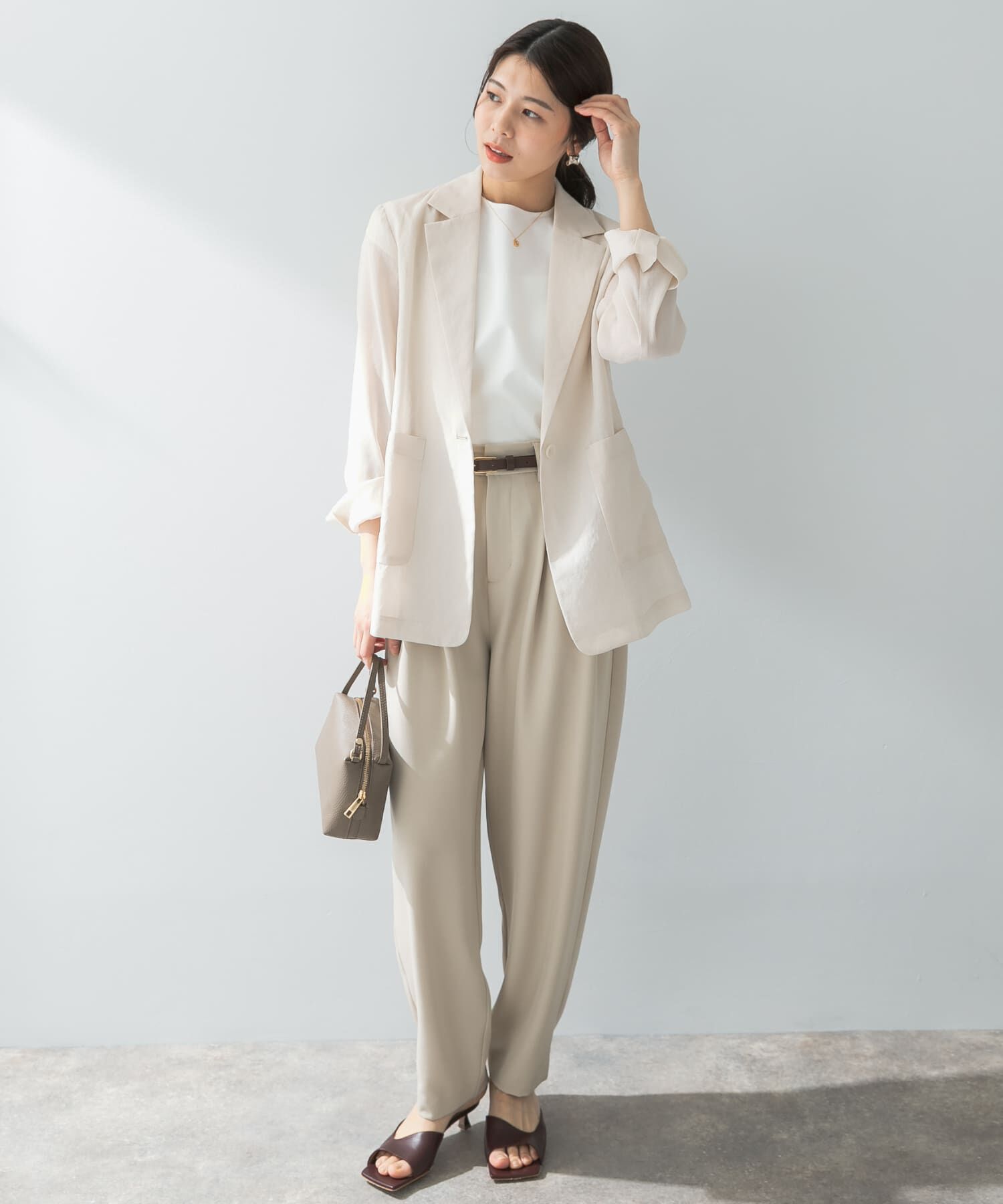 URBAN RESEARCH ROSSO「F by ROSSO　シアーシャツジャケット」|その他|