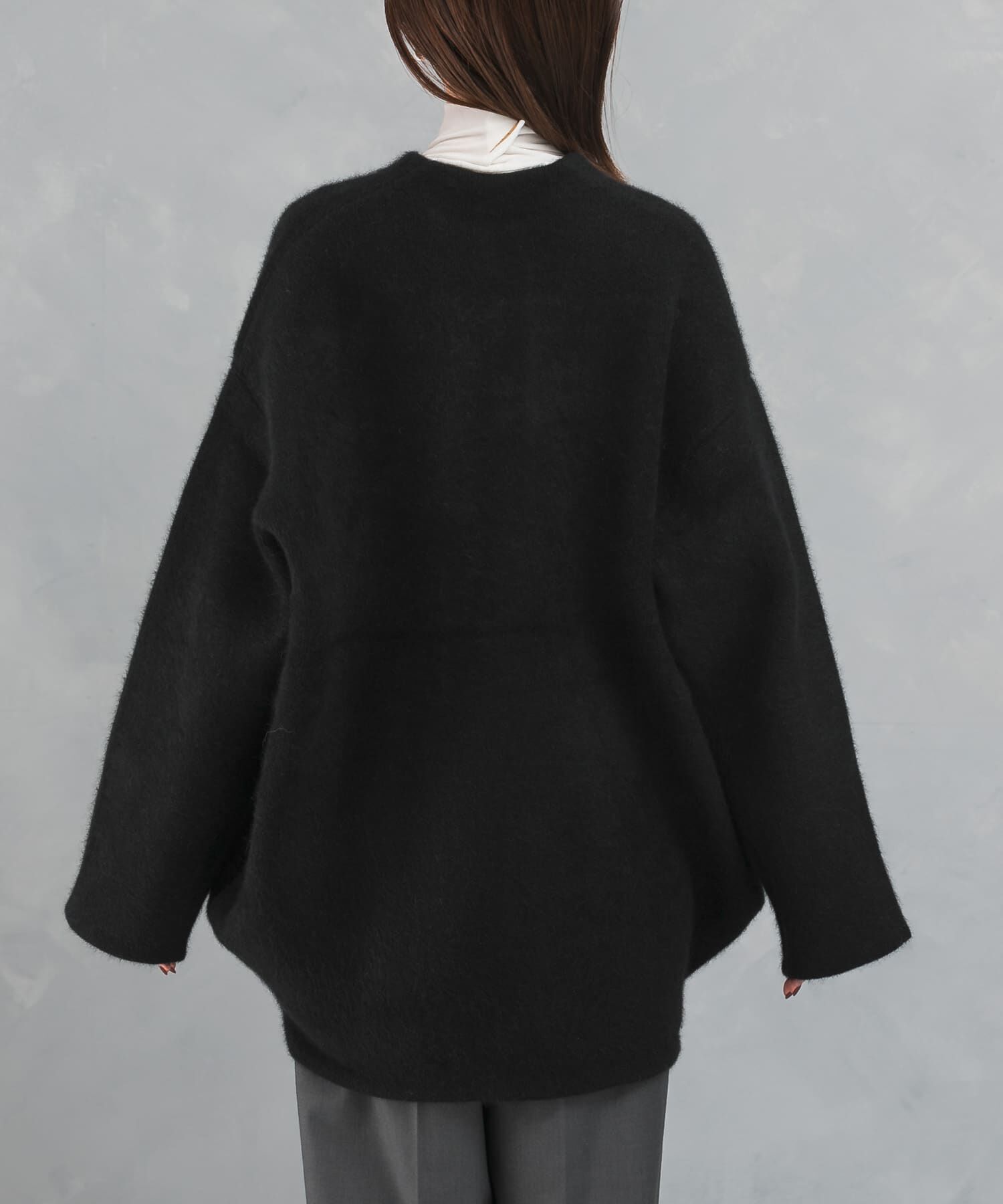 URBAN RESEARCH ROSSO「ELENDEEK　BASIC CN RACCOON MIX CARDIGAN」|カーディガン|