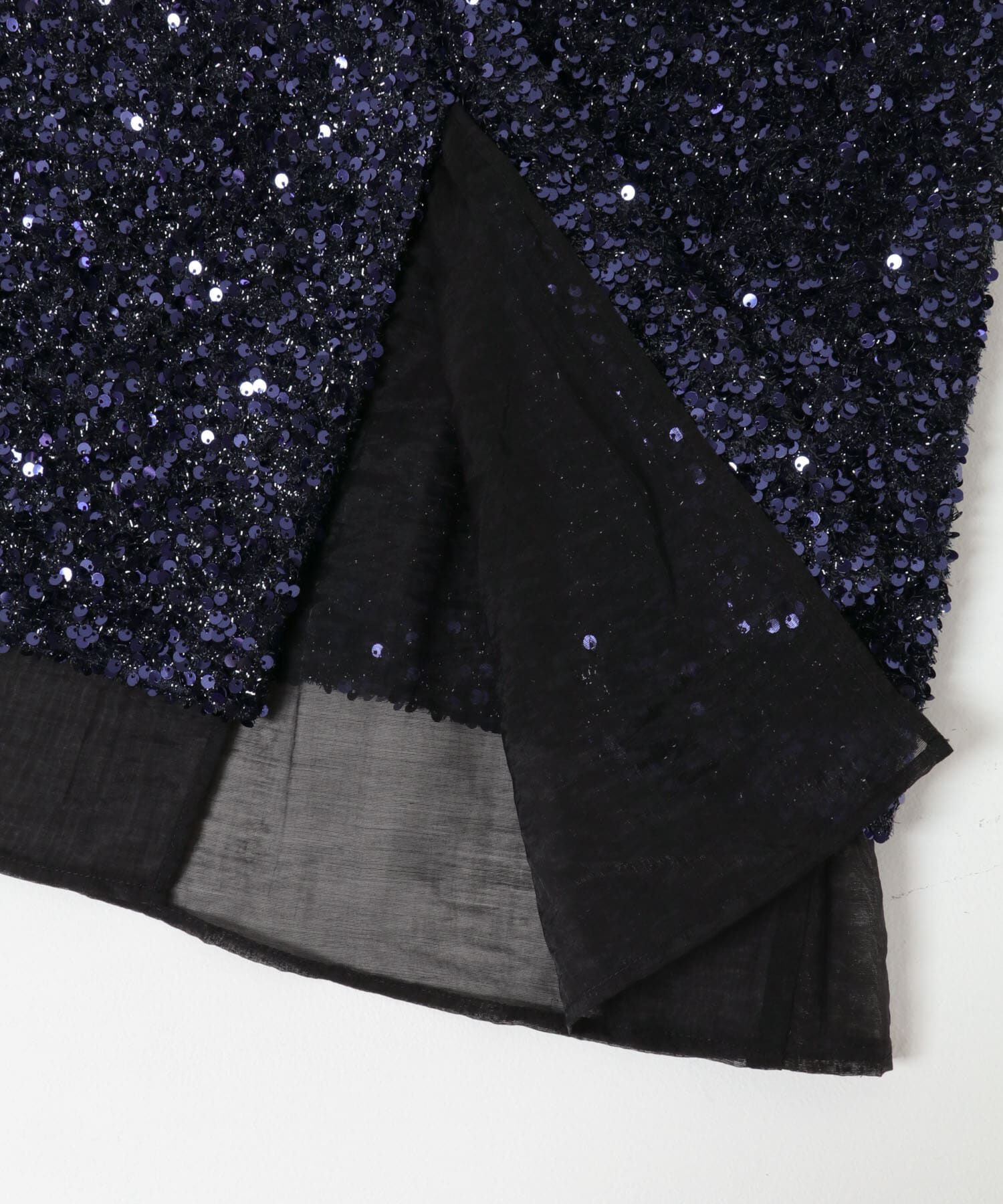 URBAN RESEARCH ROSSO「スパンコールレイヤードスカート」|スカート|