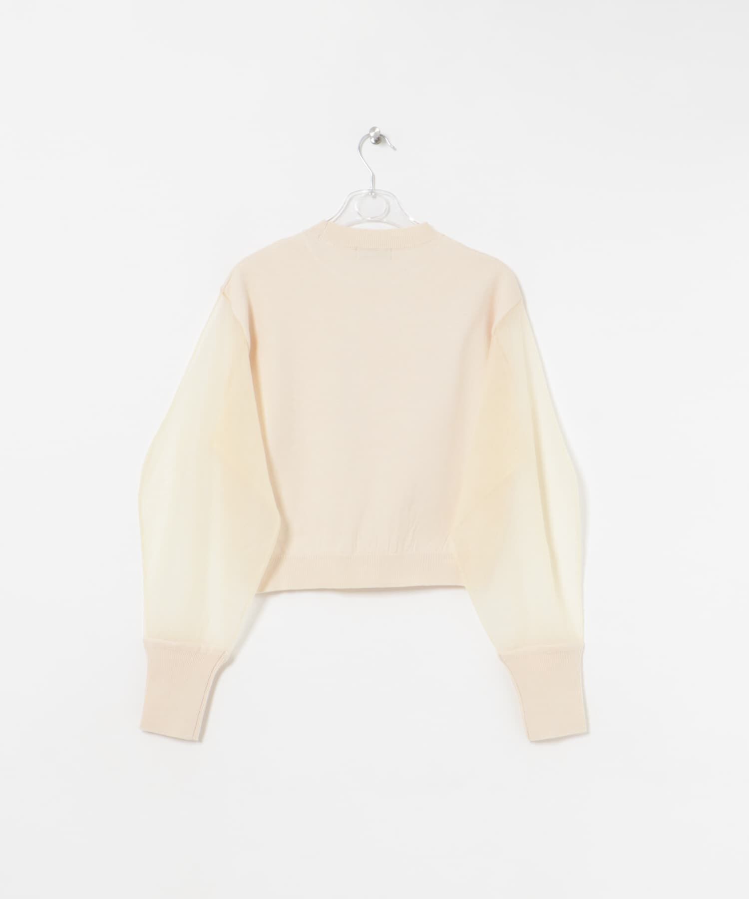 LAATO「sheer sleeve knit」|ニット・セーター|