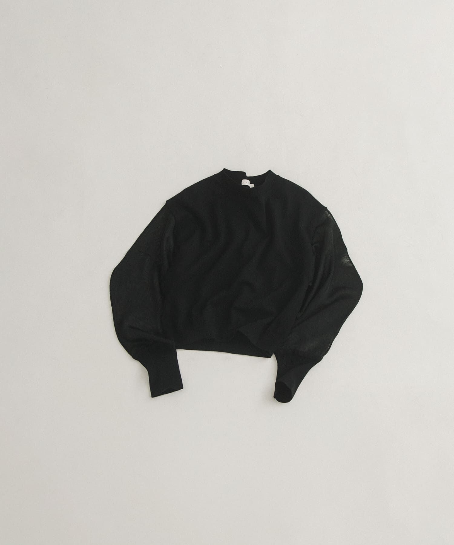 LAATO「sheer sleeve knit」|ニット・セーター|