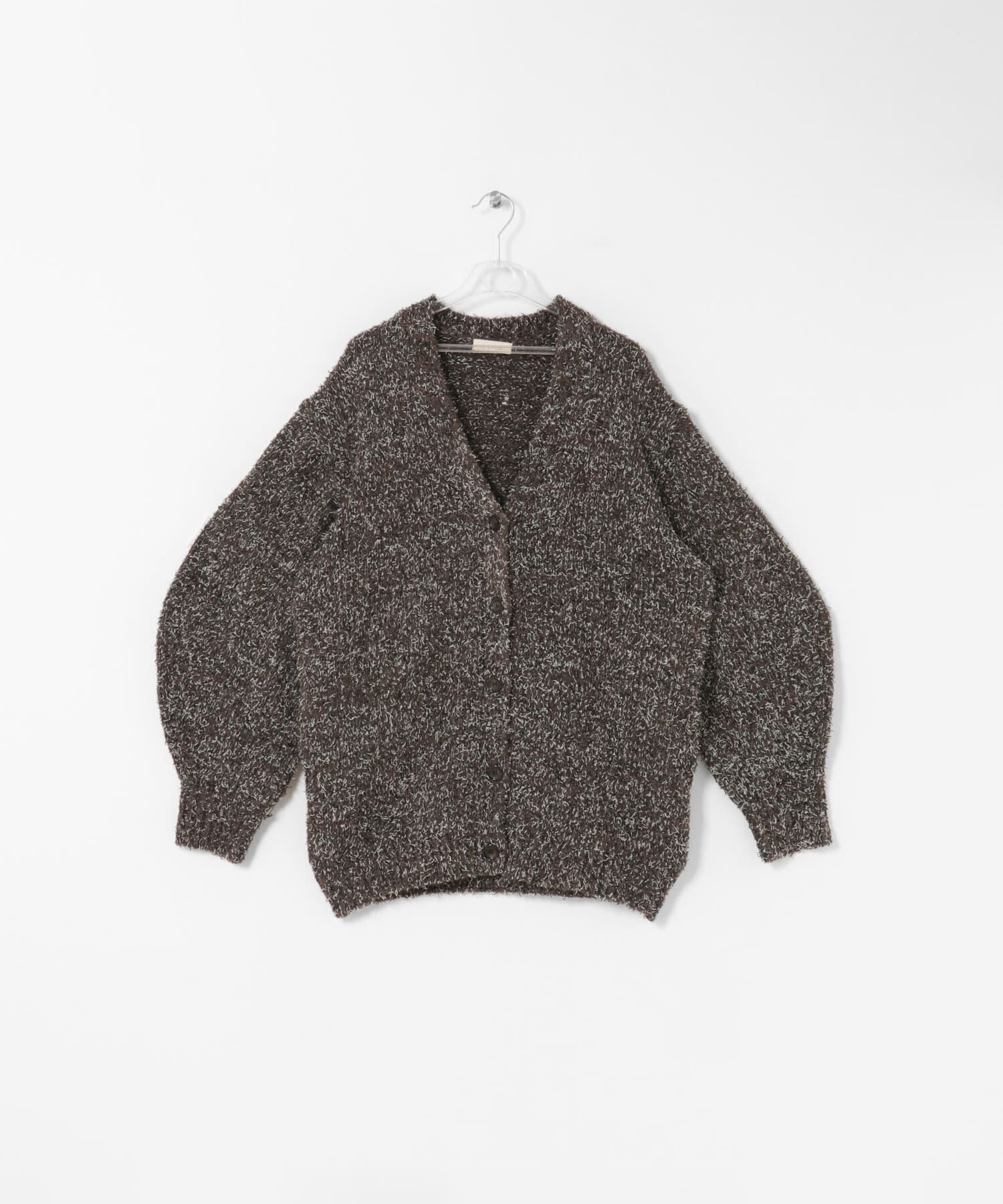 LAATO「mix loose cardigan」|カーディガン|