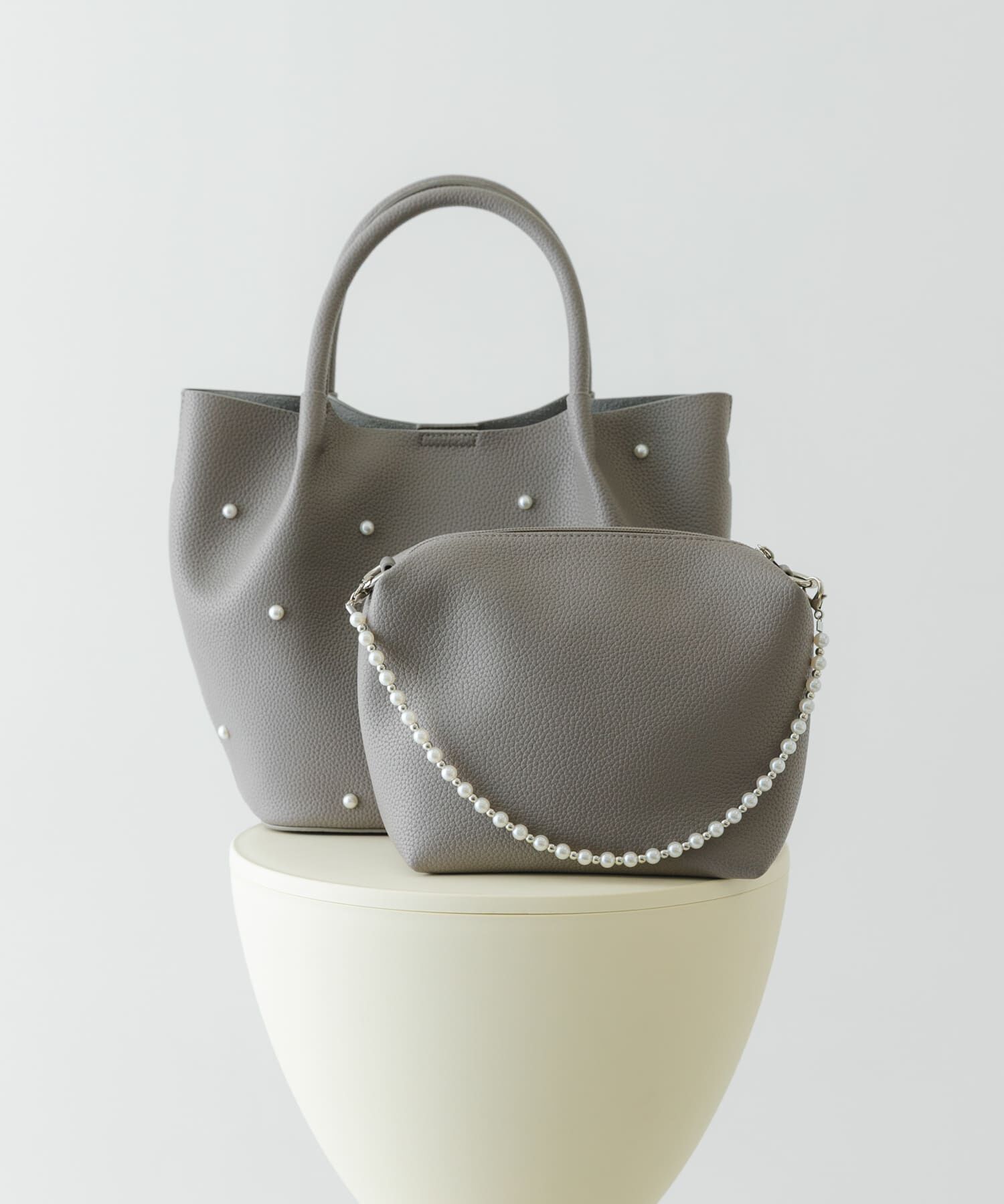 RODE SKO「インバッグ付パールバッグ」|ハンドバッグ|