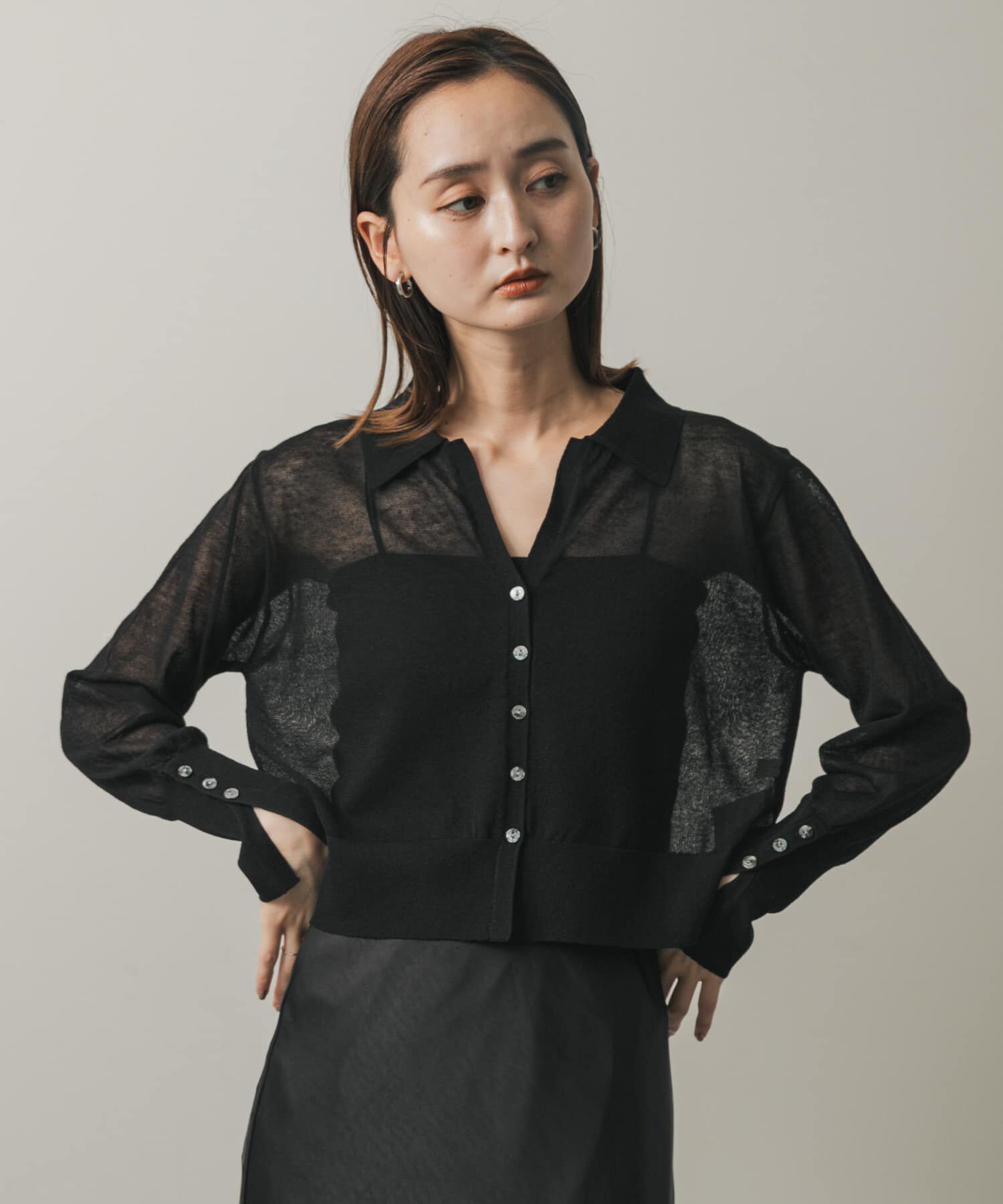 SENSE OF PLACE by URBAN RESEARCH「シアースキッパーカーディガン」|カーディガン|