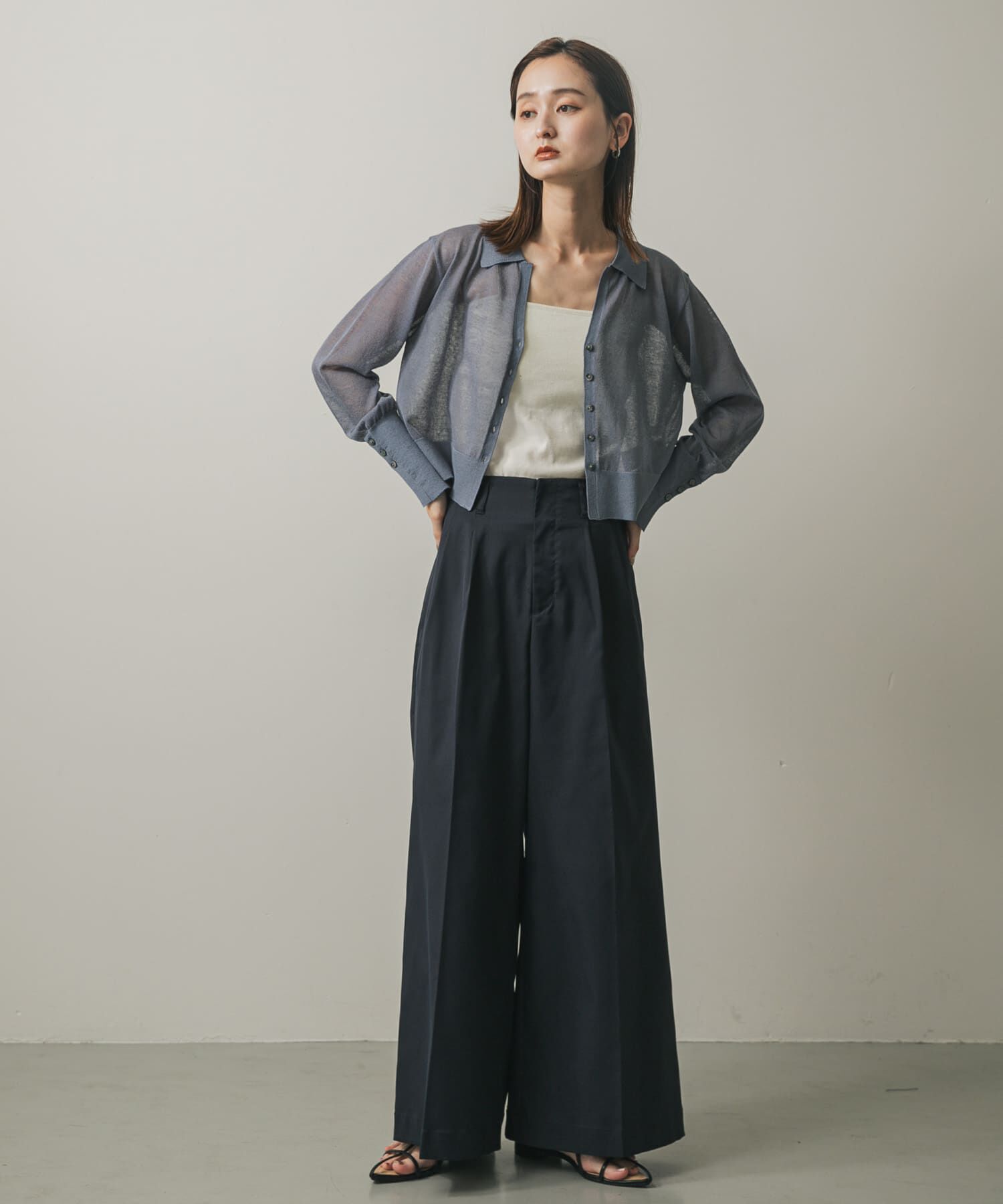 SENSE OF PLACE by URBAN RESEARCH「シアースキッパーカーディガン」|カーディガン|