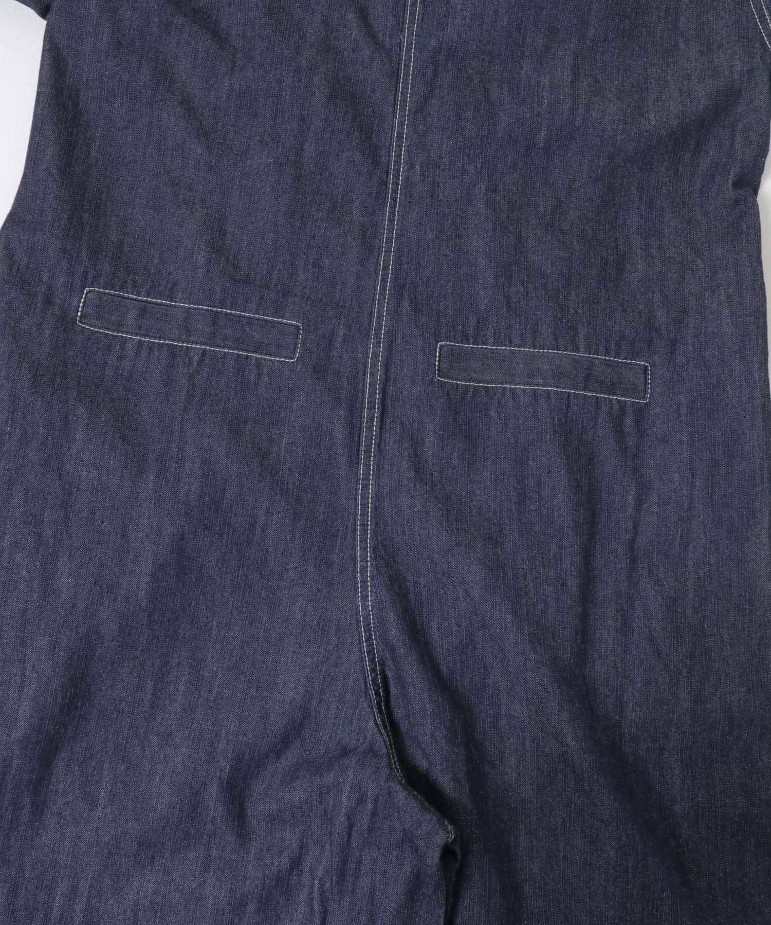 SENSE OF PLACE by URBAN RESEARCH「ノーカラーウエストタックジャンプスーツ」|ワンピース|