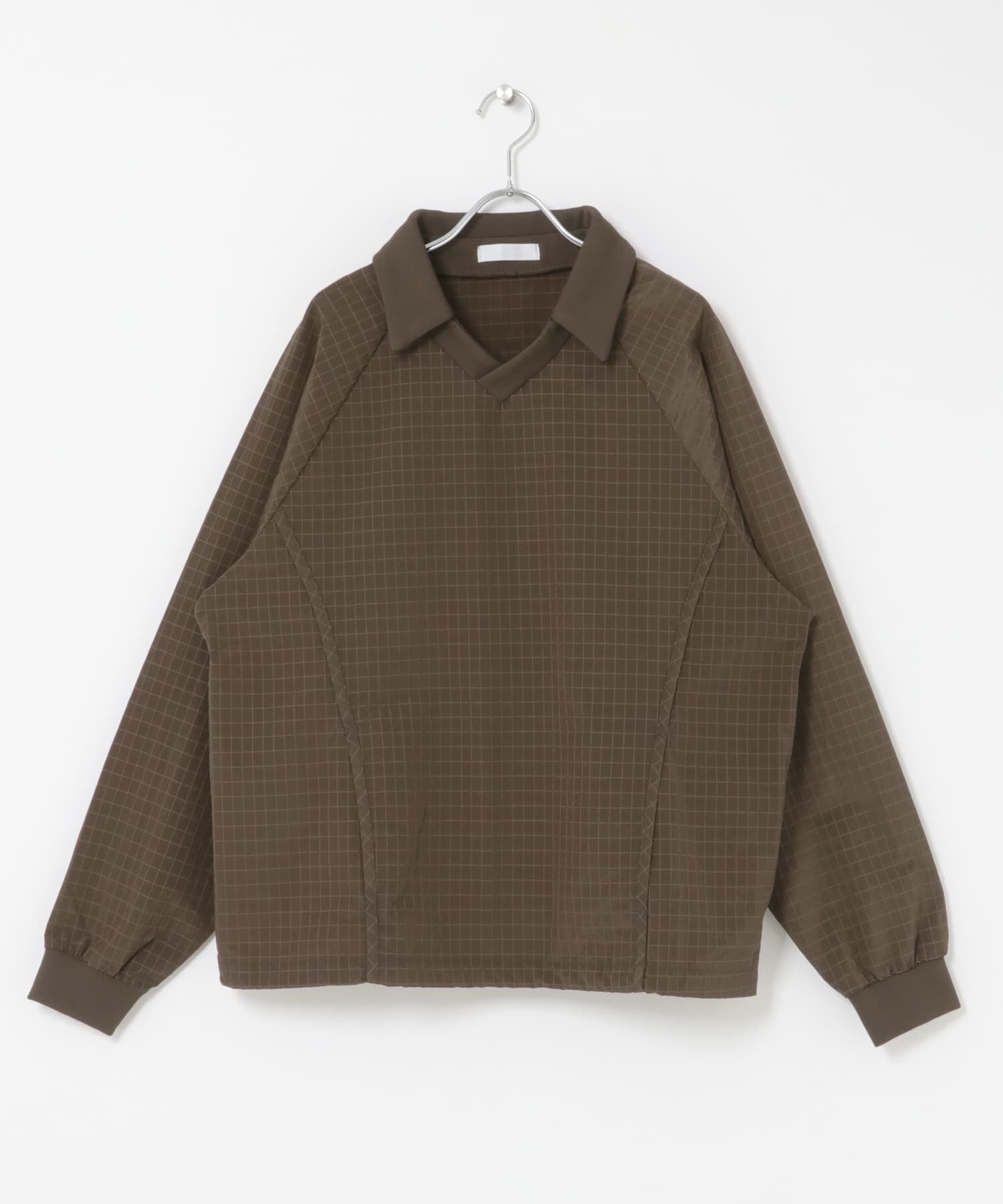 SENSE OF PLACE by URBAN RESEARCH「リップストップナイロンプルオーバー」|その他|ブラウン