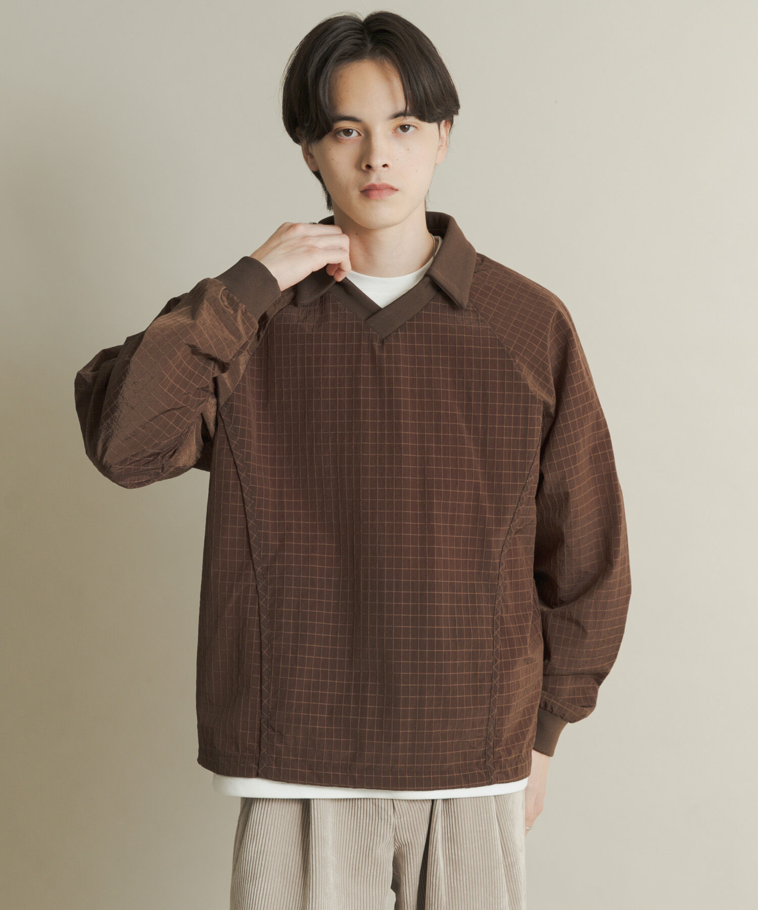 SENSE OF PLACE by URBAN RESEARCH「リップストップナイロンプルオーバー」|その他|