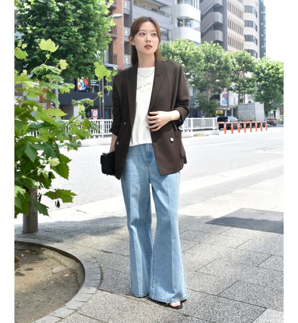  「デニムバギーパンツ」|デニム|