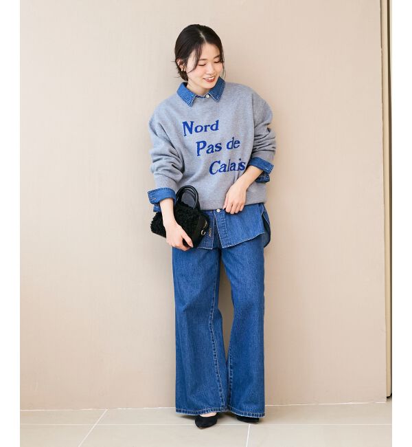  「デニムバギーパンツ」|デニム|