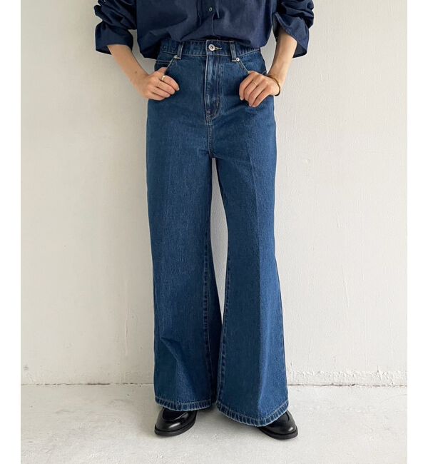  「デニムバギーパンツ」|デニム|