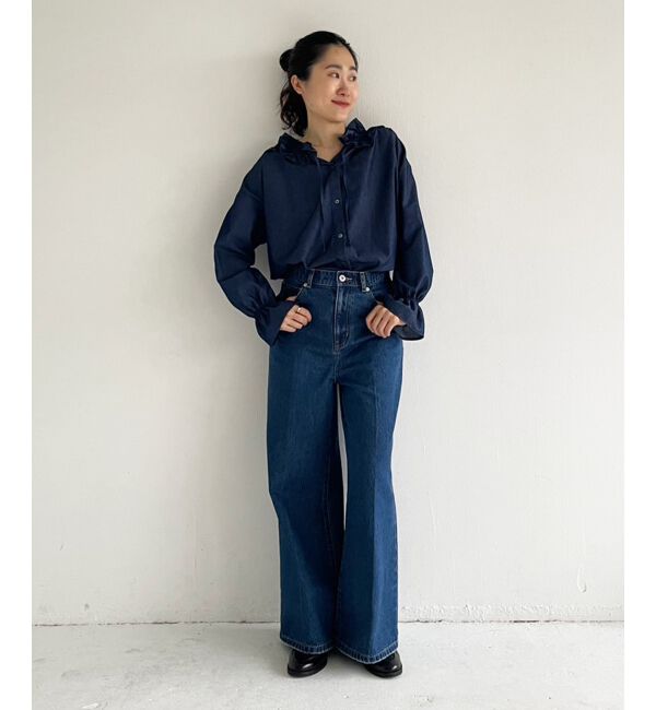  「デニムバギーパンツ」|デニム|