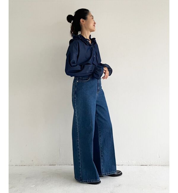  「デニムバギーパンツ」|デニム|