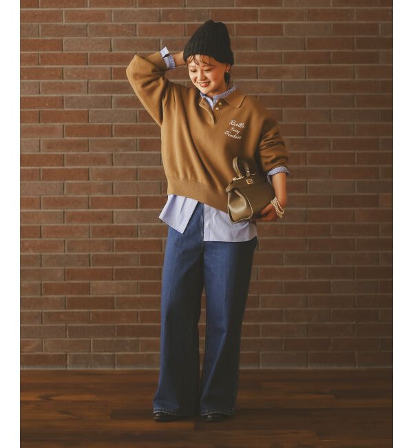  「デニムバギーパンツ」|デニム|