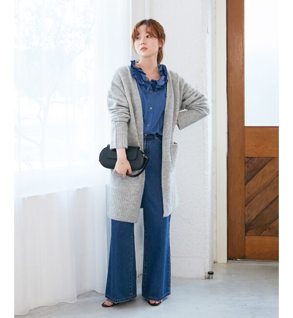  「デニムバギーパンツ」|デニム|