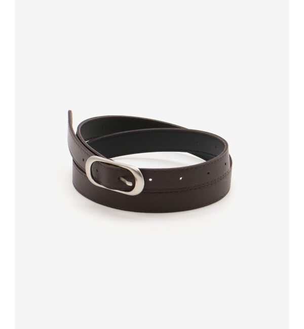  「《WEB限定アイテム》オーバルバックルベルト」|ベルト|