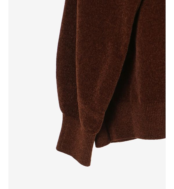  「モールヤーンVネックカーディガン」|カーディガン|