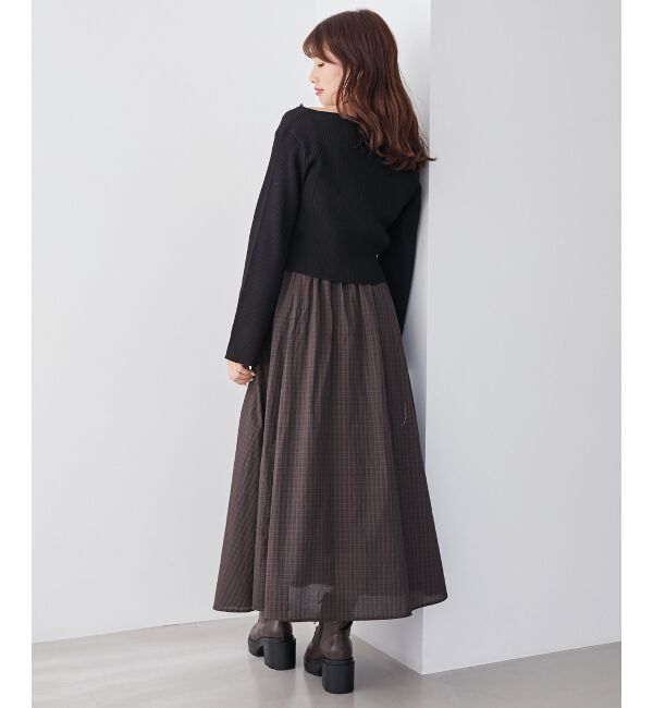 MAJESTICLEGON「リボンエンブロイダリーカーディガン」|カーディガン|