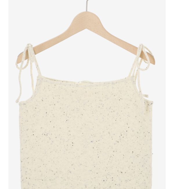 MAJESTICLEGON「ネップキャミセットフリルカーディガン」|カーディガン|