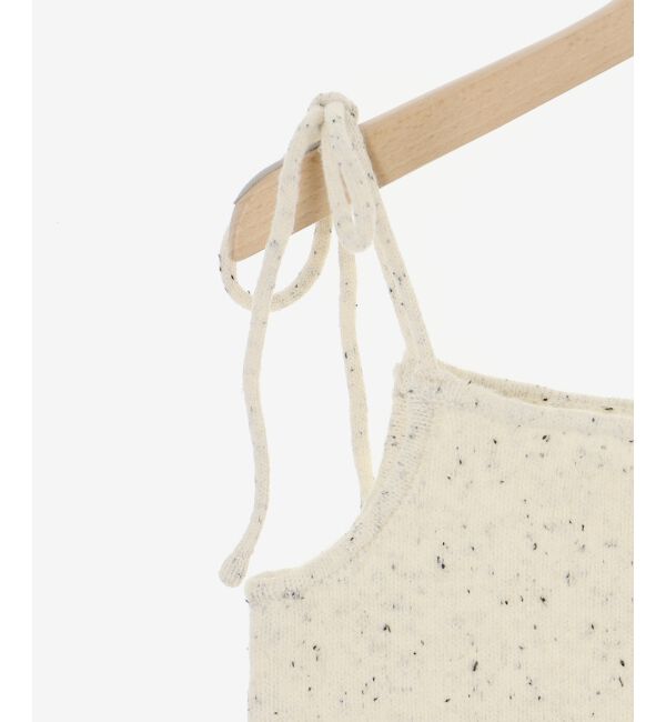 MAJESTICLEGON「ネップキャミセットフリルカーディガン」|カーディガン|