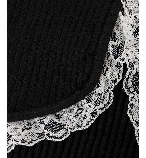  「レースフリルカーディガン」|カーディガン|