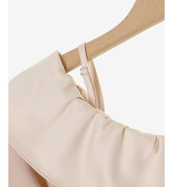  「フロントビッグリボンニットミニワンピ」|ワンピース|