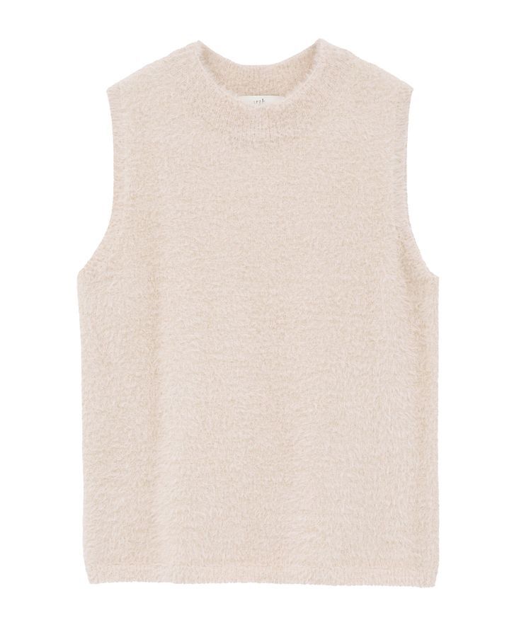 earth music&ecology「SET2点チャーム付きシャギーニット＋インナー」|カーディガン|