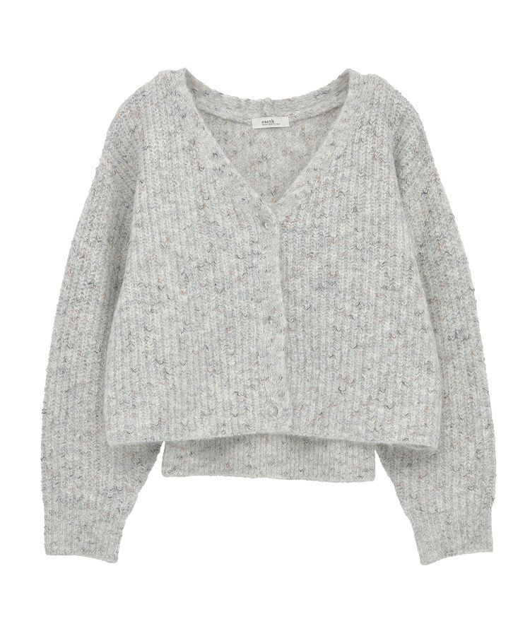 earth music&ecology「【WEB限定】SET2点ショートカーディガン＋リボンキャミソール」|カーディガン|