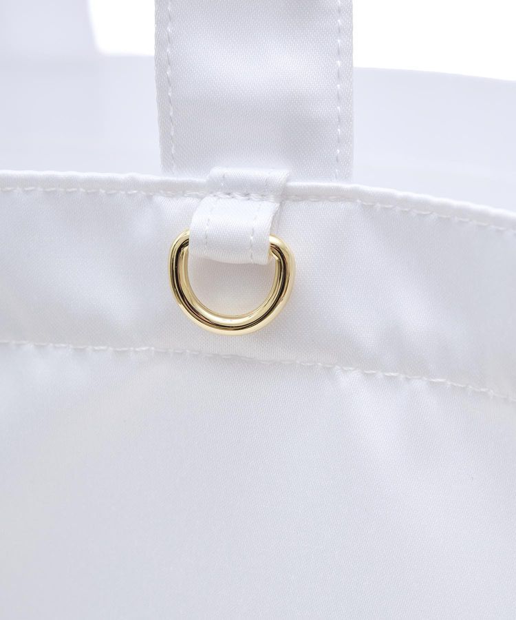 Maison de FLEUR「ブランドロゴ発泡プリントスクエアトート」|トートバッグ|