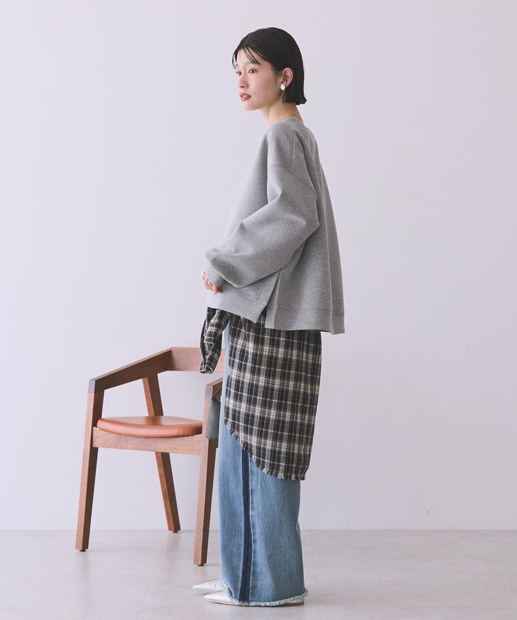 AMERICAN HOLIC「【WEB限定】サイドスリットポンチプルオーバー」|スウェット・ジャージ|