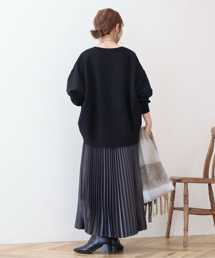 AMERICAN HOLIC「【WEB限定】袖タックコクーンポンチプルオーバー」|Tシャツ・カットソー|