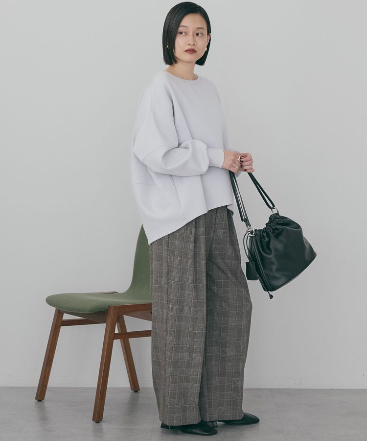 AMERICAN HOLIC「【WEB限定】袖タックコクーンポンチプルオーバー」|Tシャツ・カットソー|