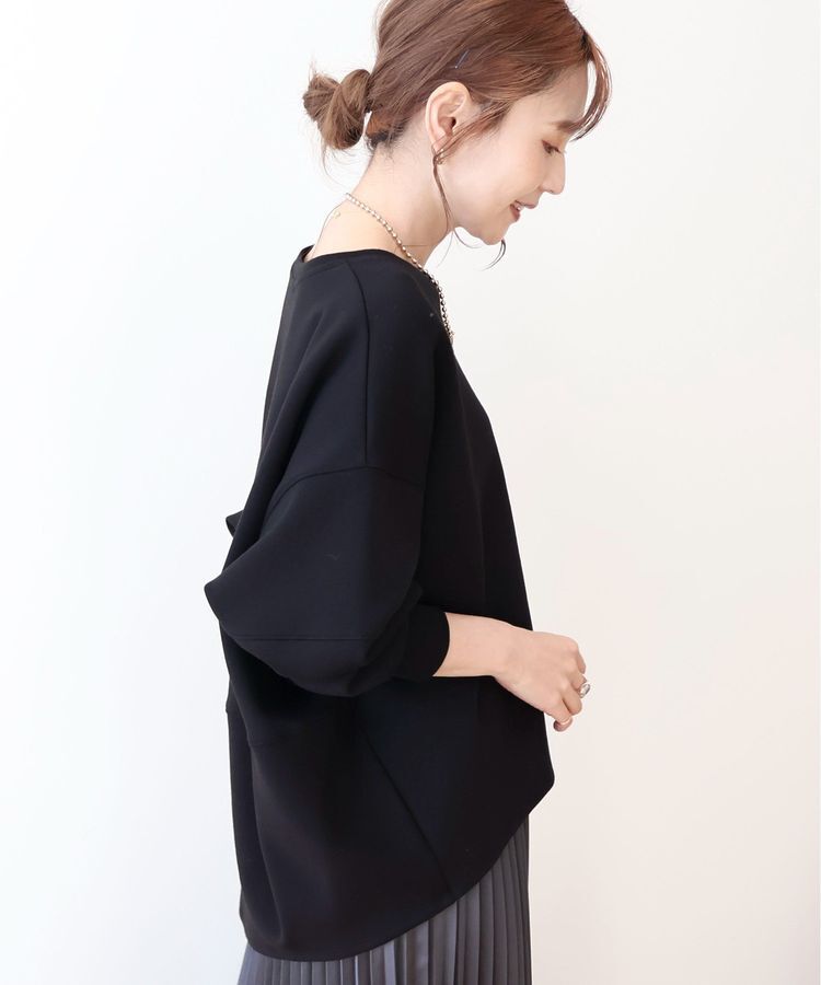 AMERICAN HOLIC「【WEB限定】袖タックコクーンポンチプルオーバー」|Tシャツ・カットソー|