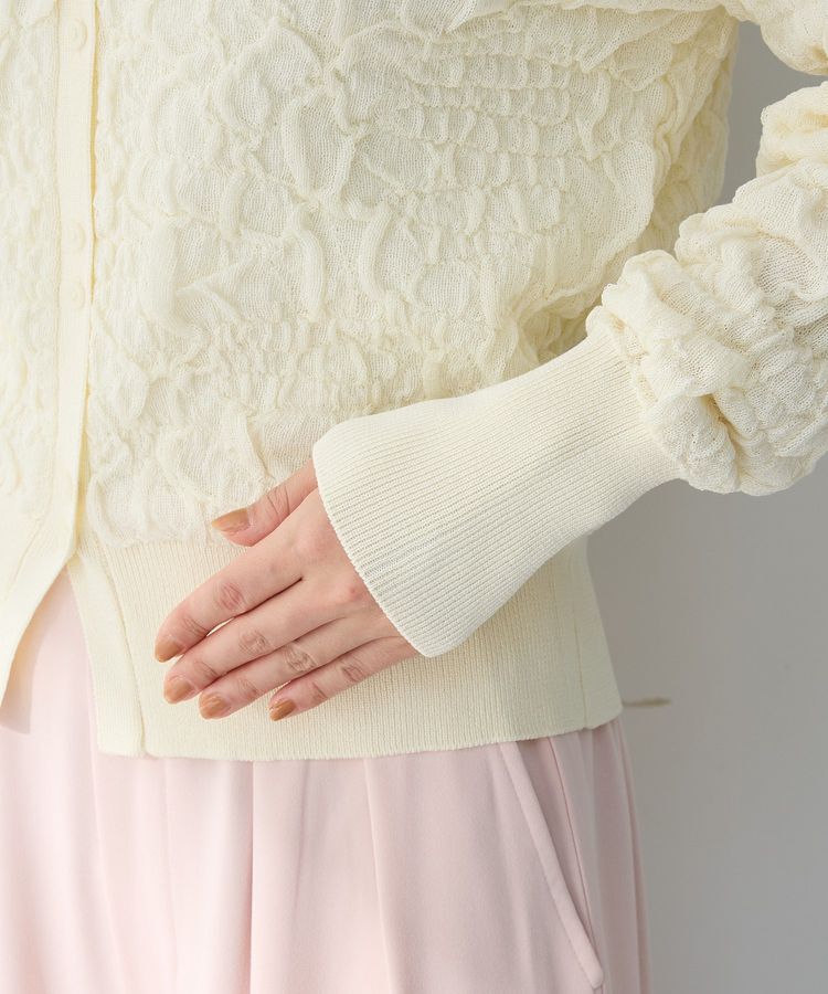 Green Parks「表面感ニットカーディガン」|カーディガン|