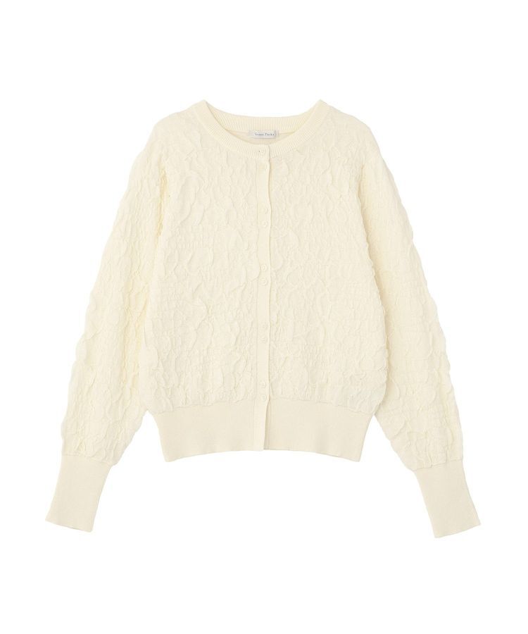 Green Parks「表面感ニットカーディガン」|カーディガン|