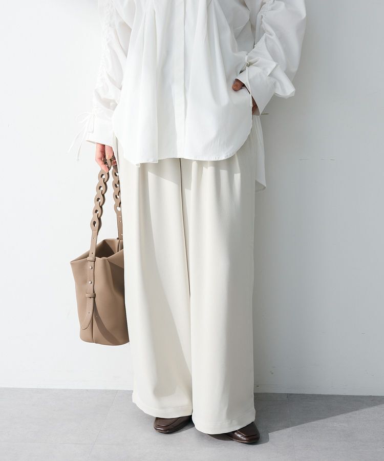 Green Parks「シーンレスワイドパンツ」|その他|Ivory