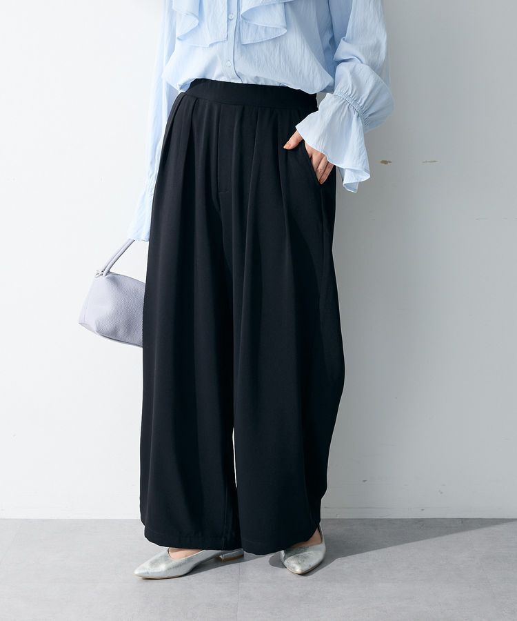 Green Parks「シーンレスワイドパンツ」|その他|Black