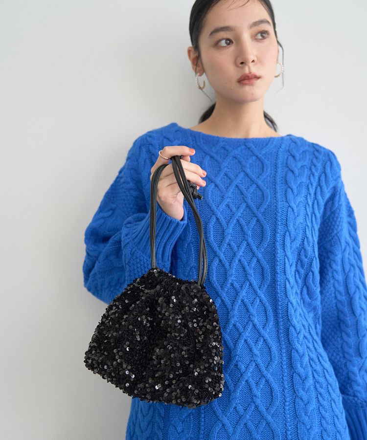 YECCA VECCA「スパンコールバッグ」|ショルダー・メッセンジャー|