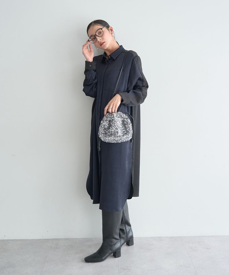 YECCA VECCA「スパンコールバッグ」|ショルダー・メッセンジャー|