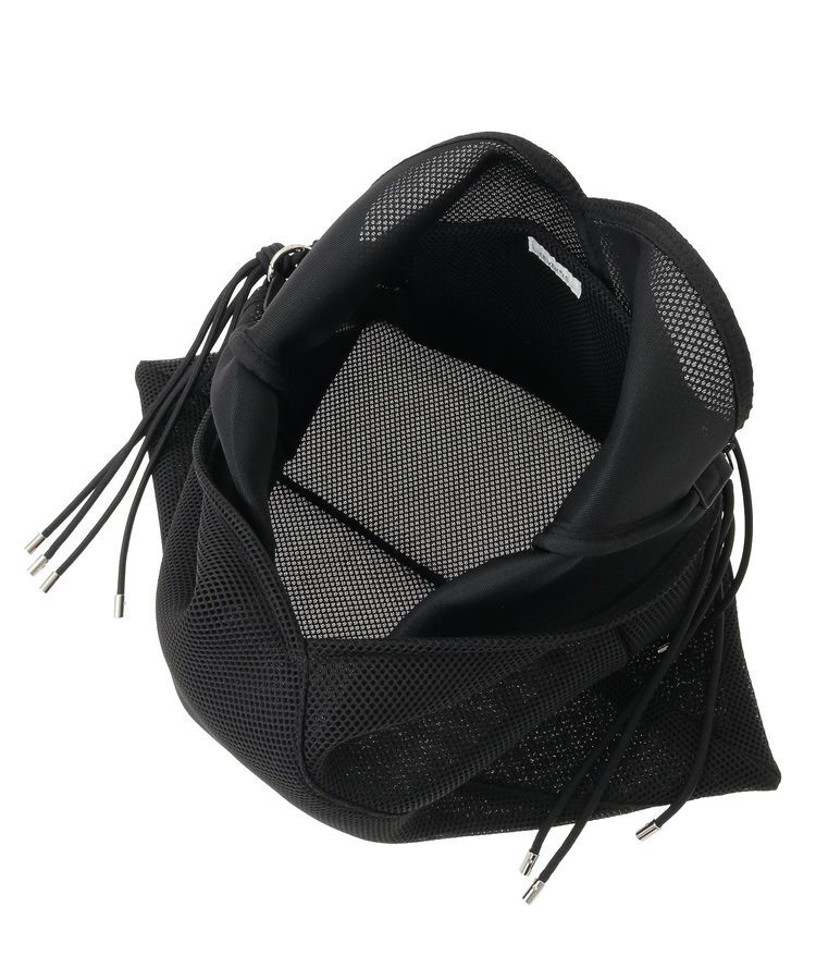 YECCA VECCA「【LE VERNIS】パラコードハンドルメッシュバッグ」|トートバッグ|