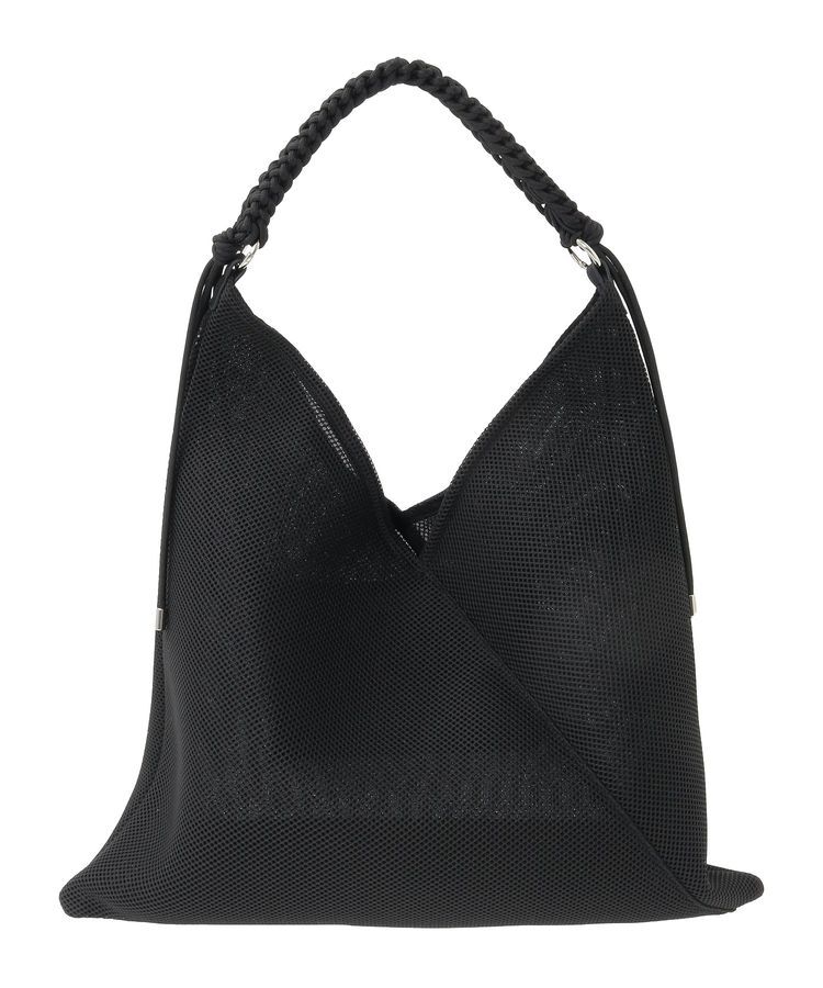 YECCA VECCA「【LE VERNIS】パラコードハンドルメッシュバッグ」|トートバッグ|