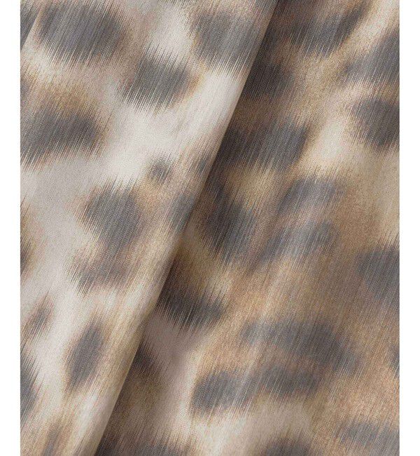 allureville「レオパプリントスタンドカラーブルゾン」|ブルゾン・スタジャン|