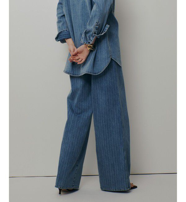 allureville「デニムバギーパンツ」|デニム|