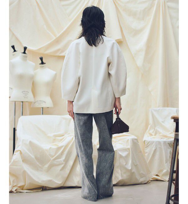 allureville「デニムバギーパンツ」|デニム|